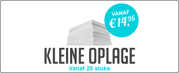 Stickers drukken kleine oplage