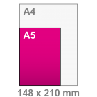 A5 Briefpapier drukken