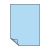 60g - Enkelzijdig / zwart bedrukt - Ondervel blauw