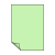 60g - Enkelzijdig / zwart bedrukt - Ondervel groen