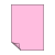 60g - Enkelzijdig / zwart bedrukt - Ondervel roze