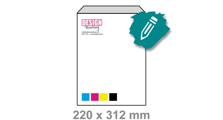 Envelop maken - DesignPrinting
