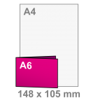 Folder A5 lang naar A6