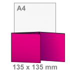 Folder Drieluik 135x135