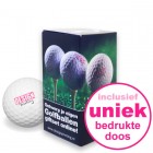 Golfballen Giftset - 2 stuks inclusief doosje