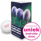 Golfballen Giftset - 3 stuks inclusief doosje