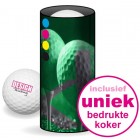 Golfballen Giftset - 3 ballen in koker