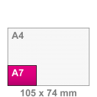 A7 Kaarten drukken