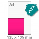 Vierkant middel Kaart maken