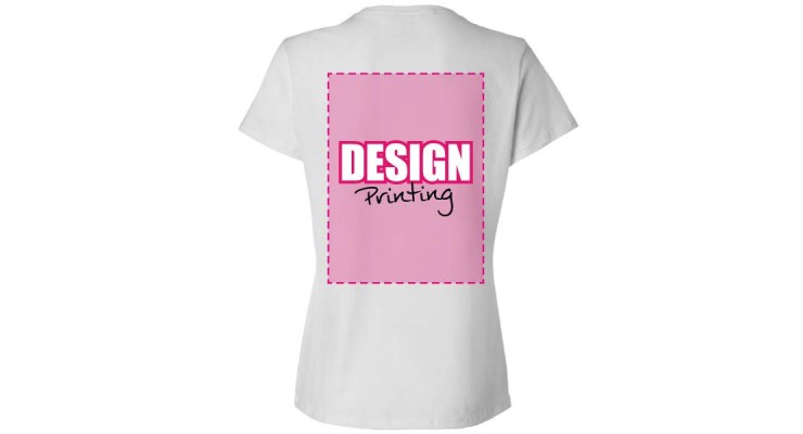 Mount Bank Rationeel Gezondheid Dames T-shirt bedrukken: Achterkant - DesignPrinting