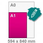 A1 Poster maken - staand