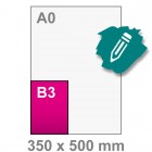 B3 Poster maken - staand