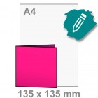 Uitnodiging maken - vierkant 135x135 mm